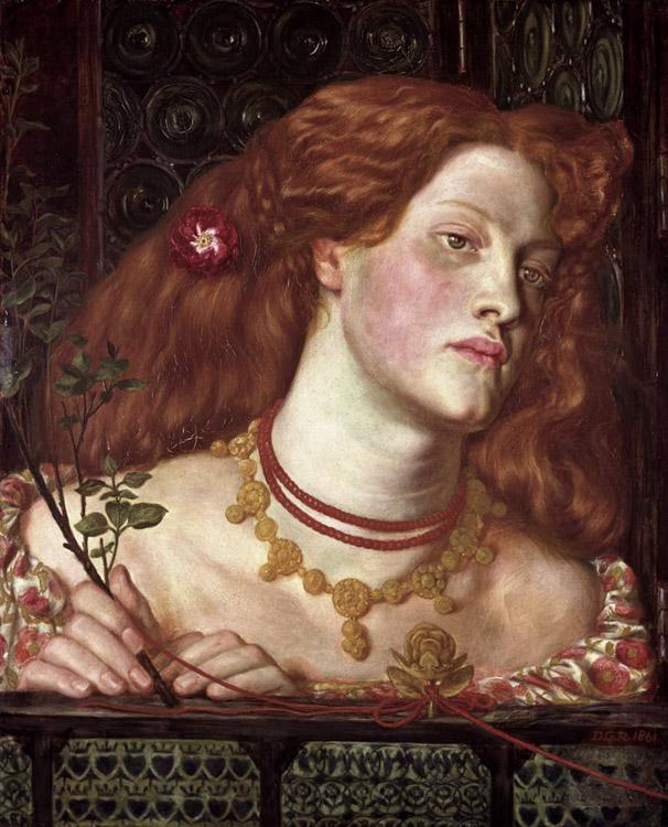 Dante Gabriel Rossetti Fair Rosamund (mk28) oil painting picture